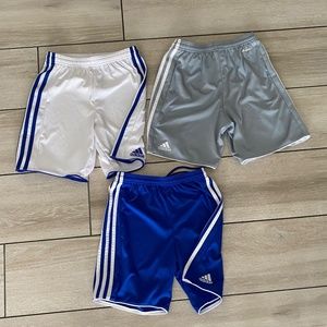 Adidas Squadra YM Soccer Shorts (3 pairs)
